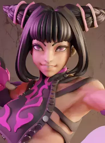 FANART JURI FROM STREET FIGTHER