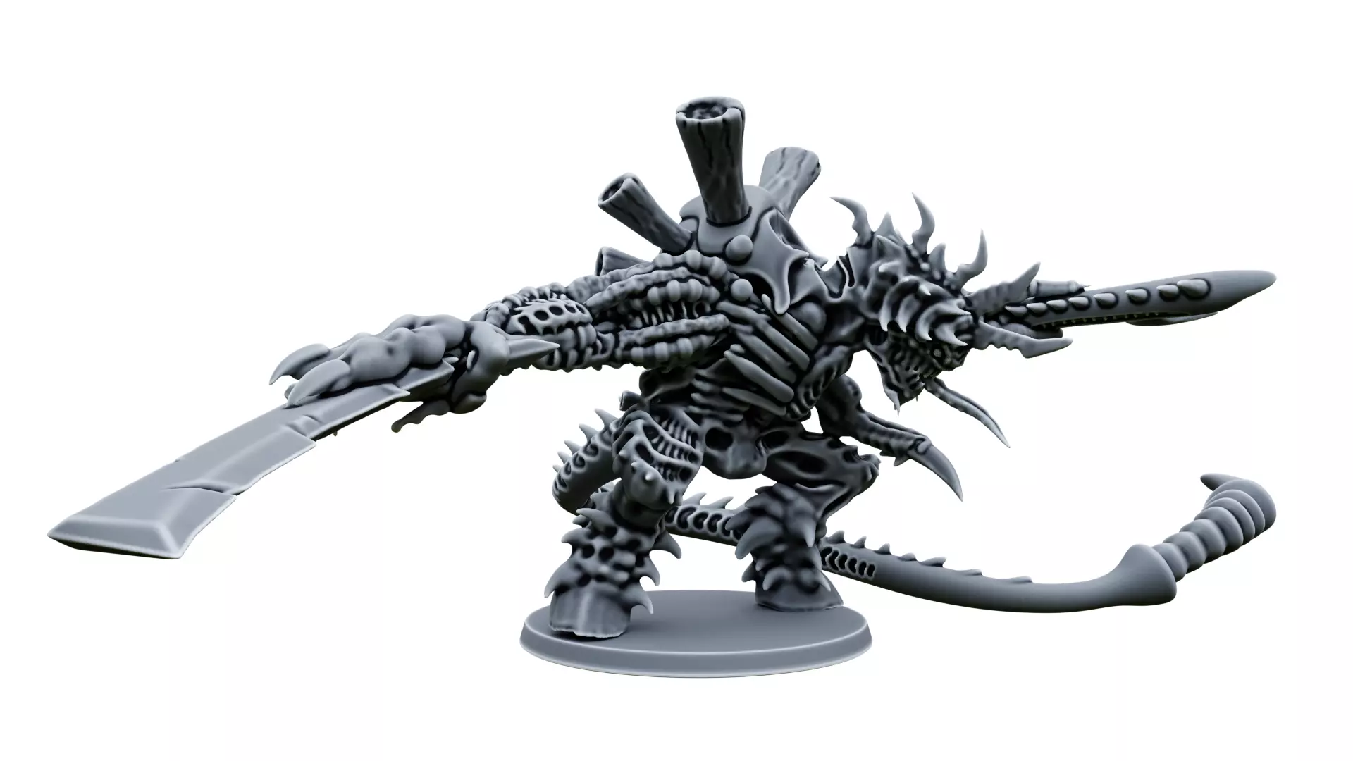 Space Demon 3D print model 3D print model