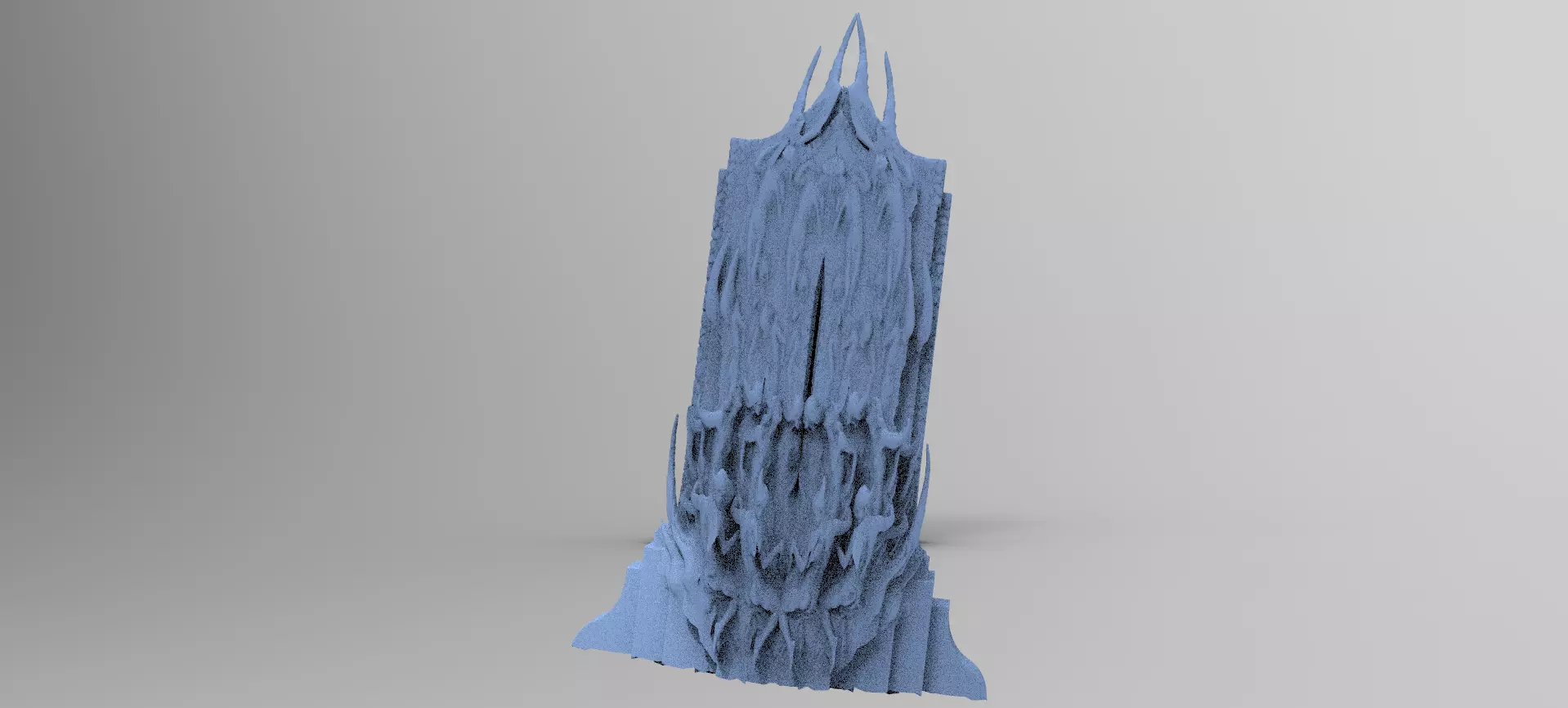 Dantes Underworld Gateway Pillar 3 3D model_0