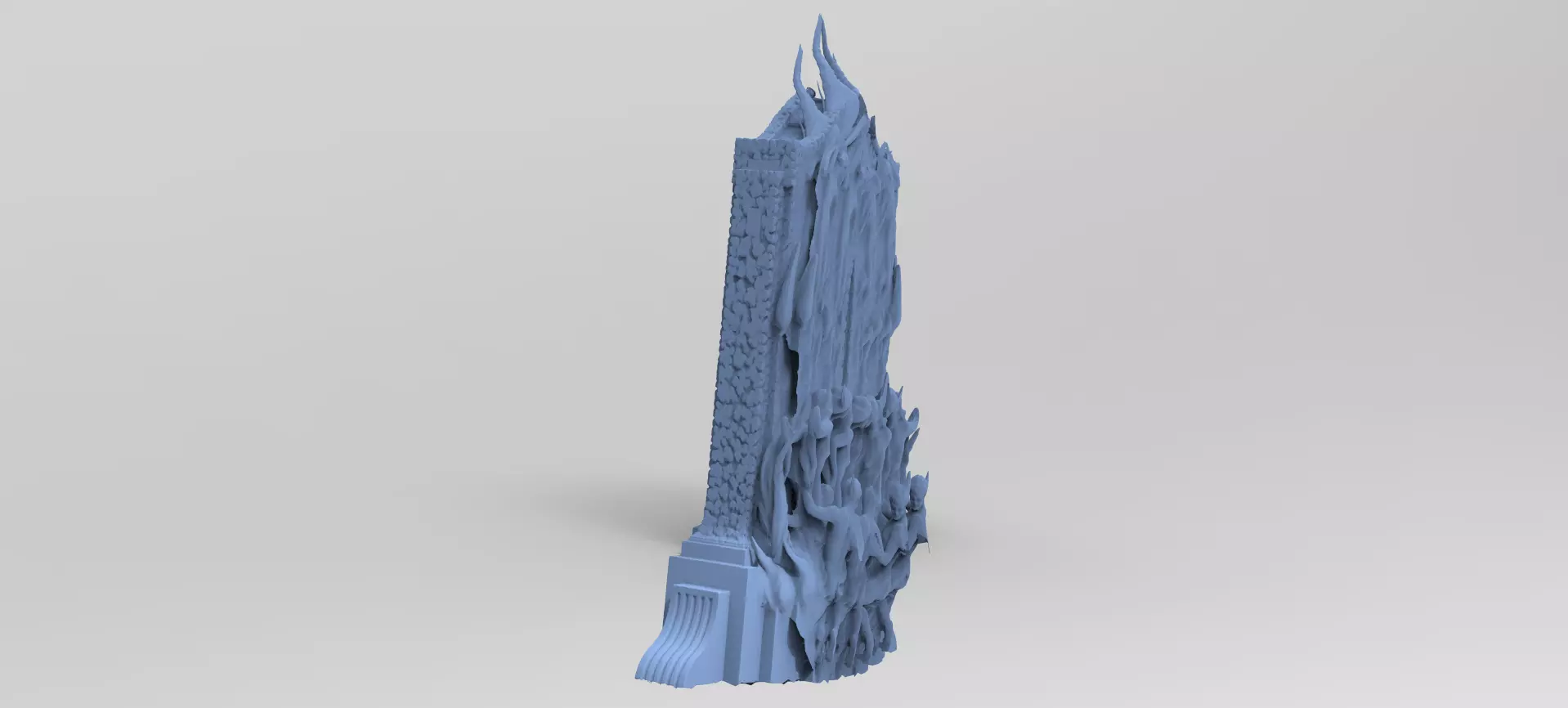 Dantes Underworld Gateway Pillars 4 3D model_0