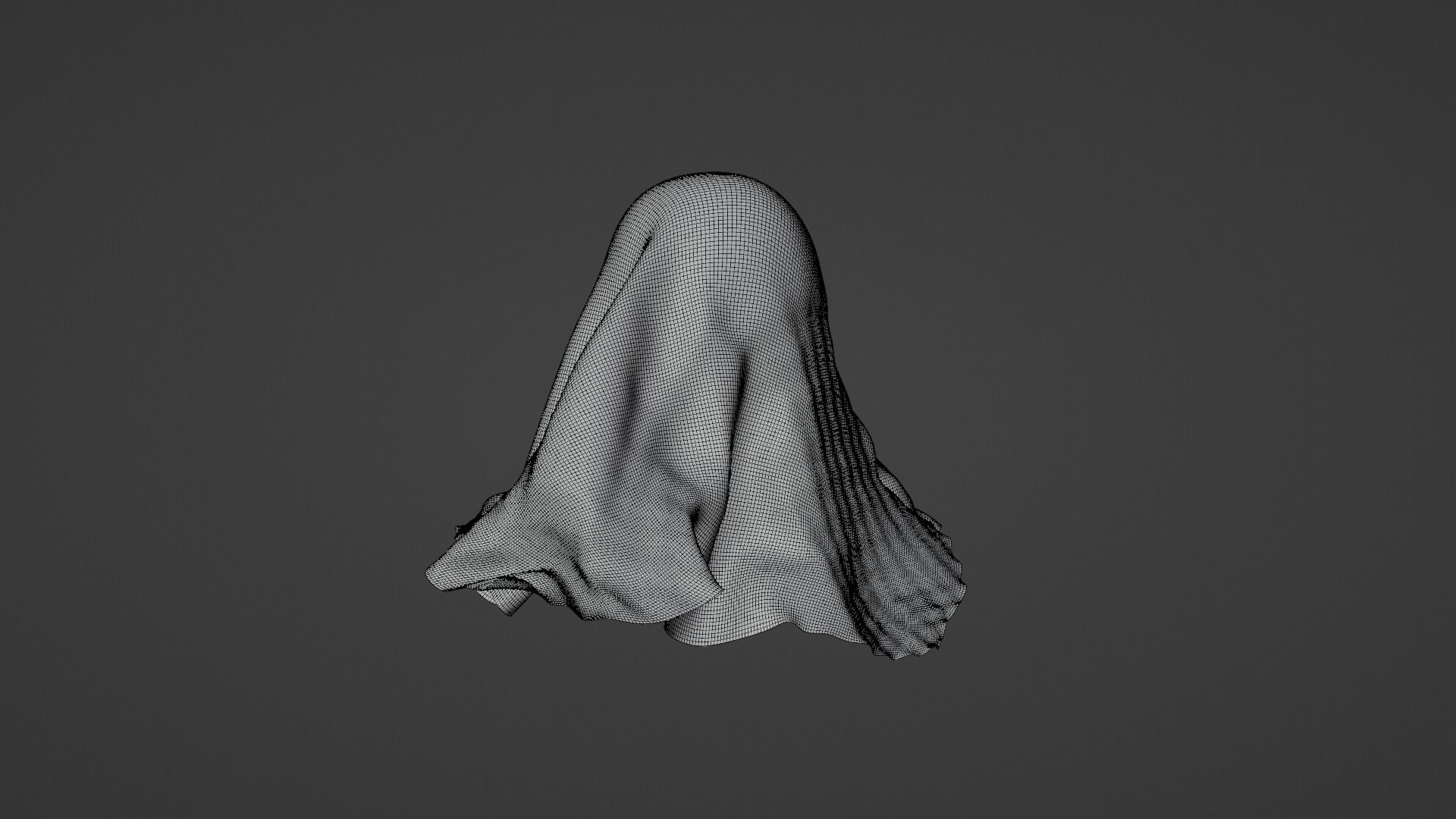 Cartoon Ghost 3D model_11