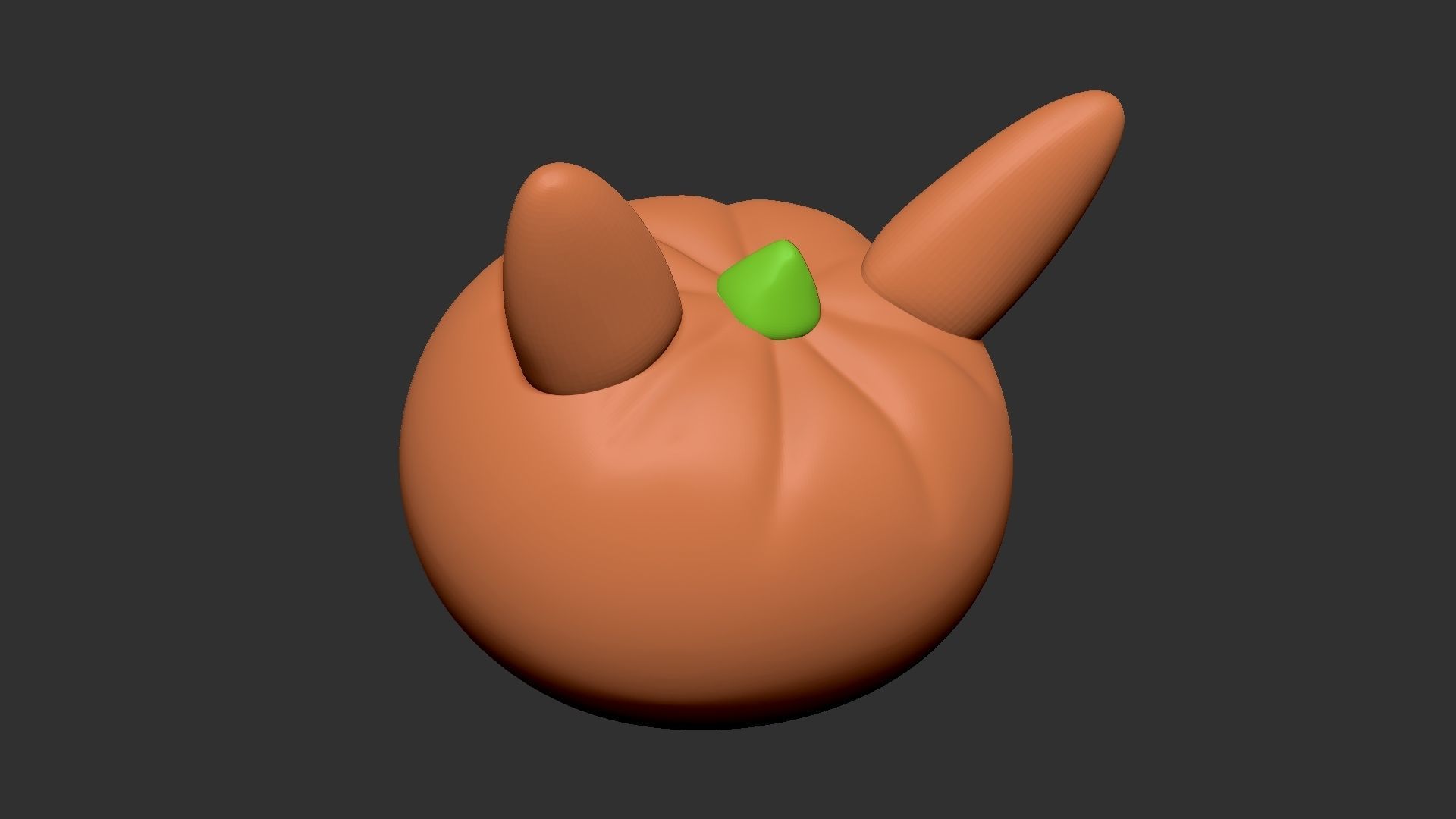 Pikachu Pumpkin - 3D Print Model 3D print model_5