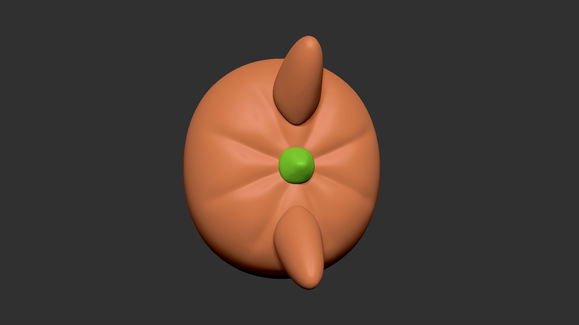 Pikachu Pumpkin - 3D Print Model 3D print model_8