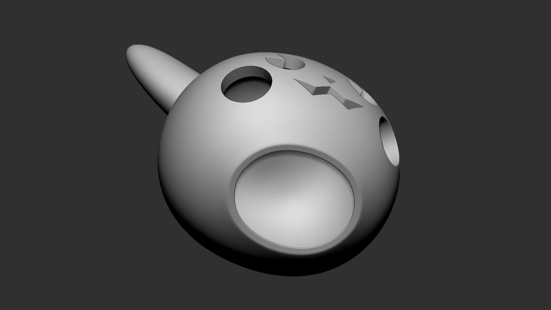Pikachu Pumpkin - 3D Print Model 3D print model_12