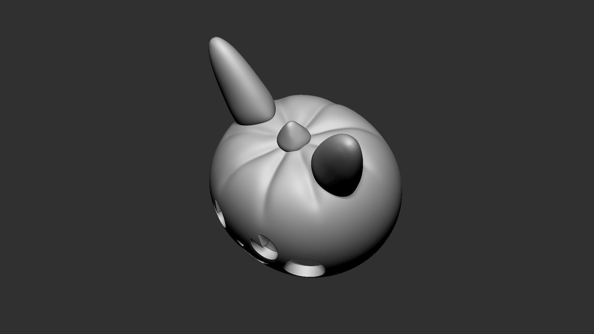 Pikachu Pumpkin - 3D Print Model 3D print model_15