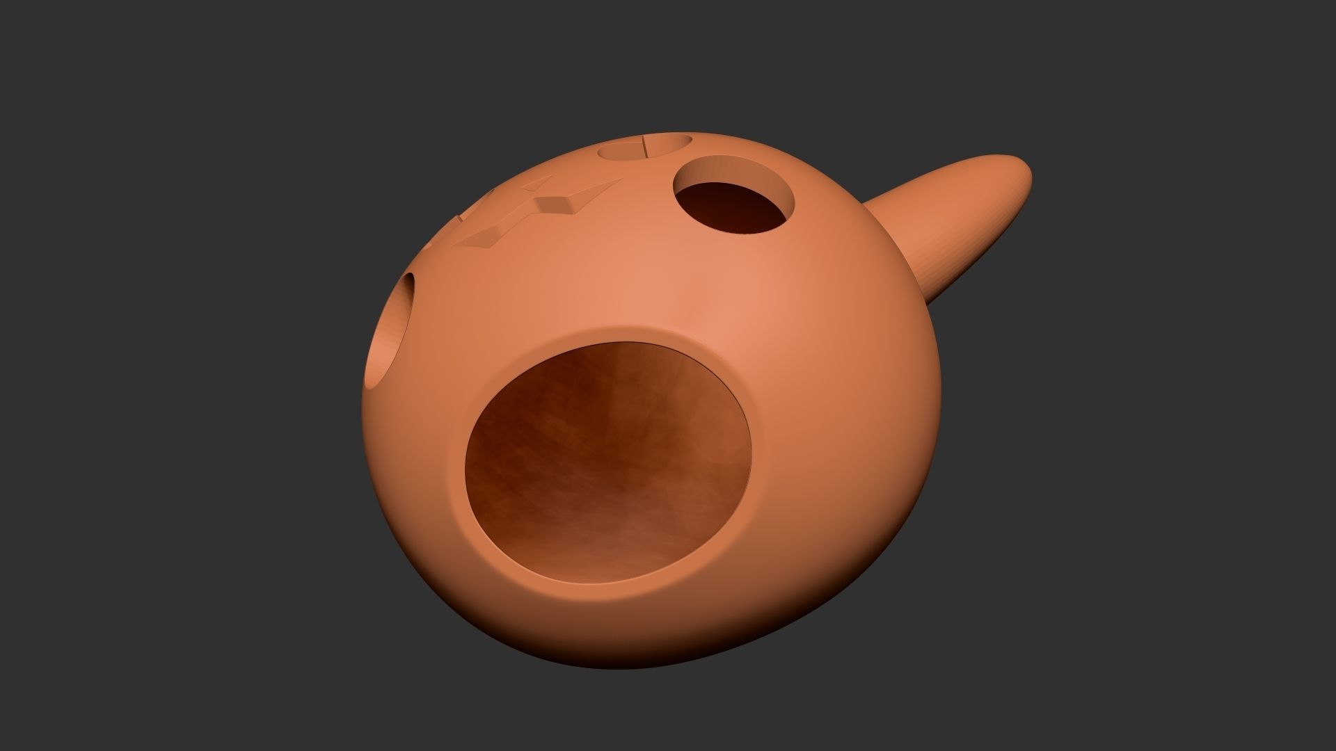 Pikachu Pumpkin - 3D Print Model 3D print model_4