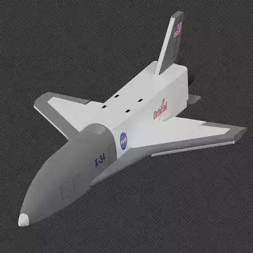 Orbital Sciences Corporation X-34 3D model