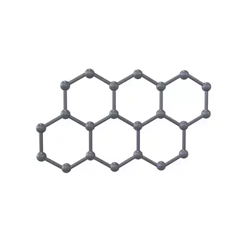 Graphene v1 002 Low-poly 3D model