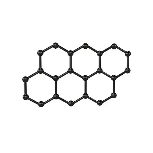 Graphene v1 004 Low-poly 3D model