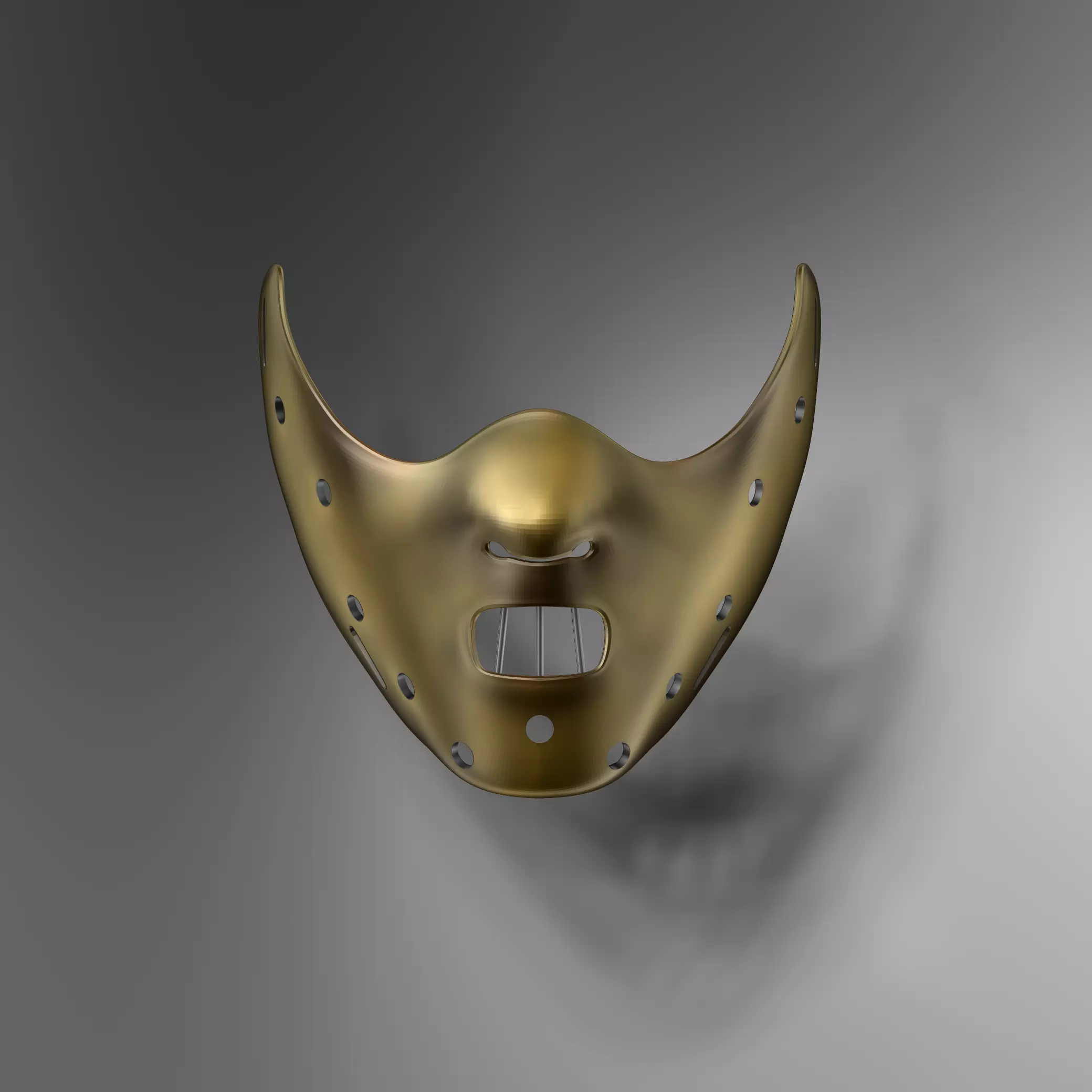 Hannibal Lector Mask 3D print model