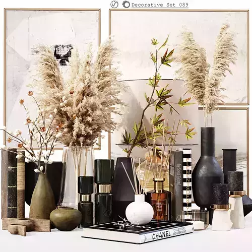 Decorative Set 089 3D model
