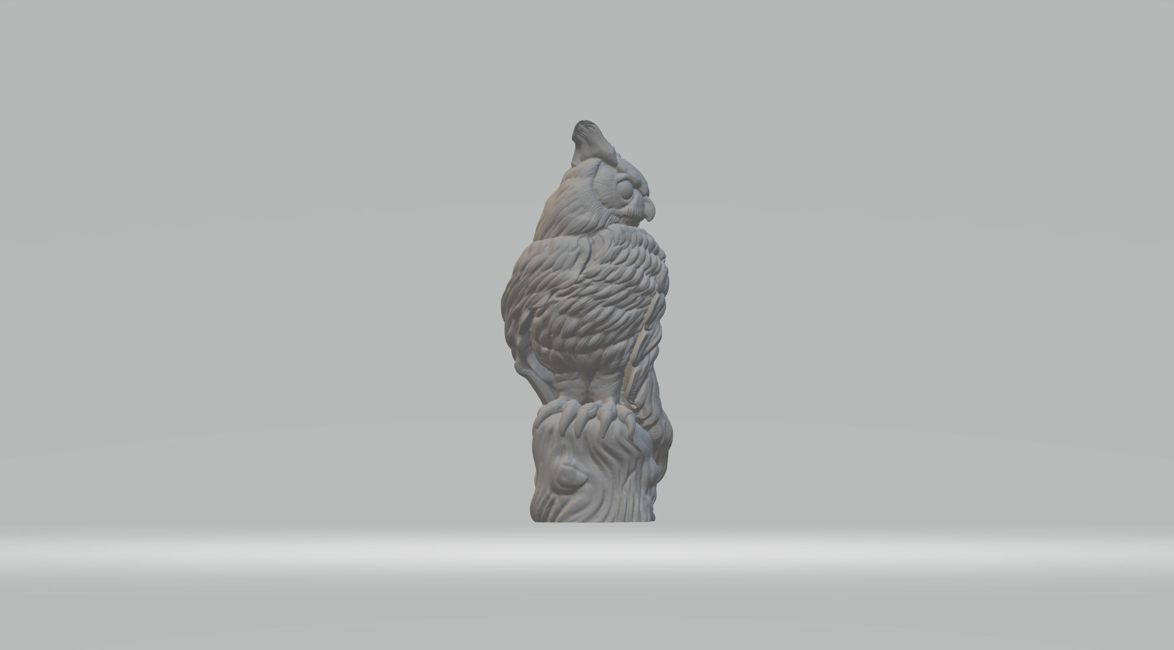 Owl 3D Model 3D print model_1