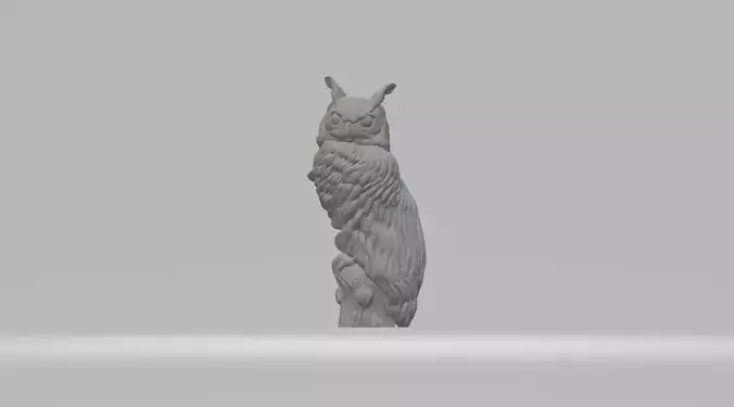 Owl 3D Model 3D print model Owl 3D Model 3D print model