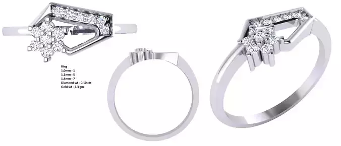 Solitaire Wedding Engagement Women Ring