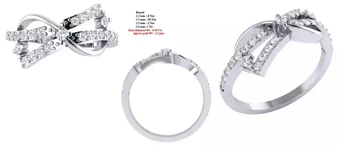 Solitaire Wedding Engagement Women Ring