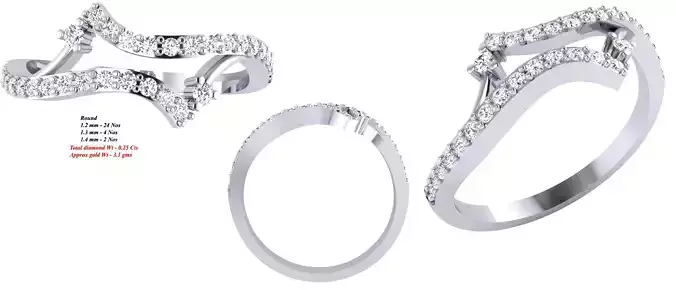 Solitaire Wedding Engagement Women Ring