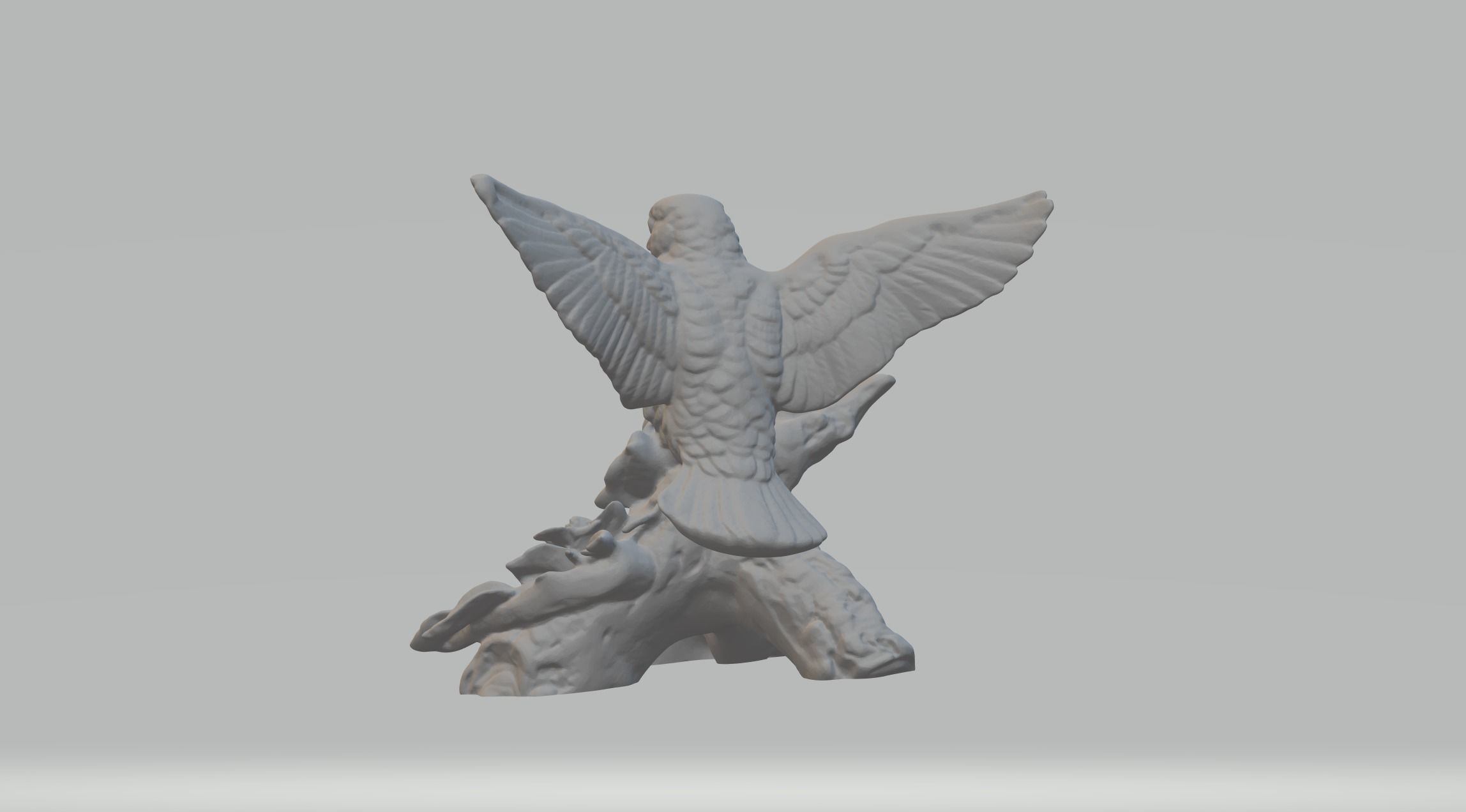 Magpie Couple 3D Model 3D print model_2