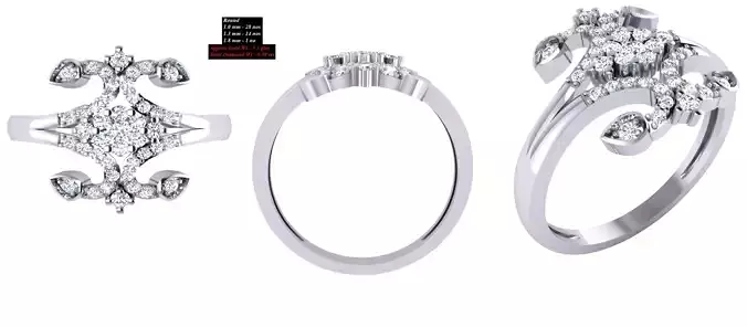 Solitaire Wedding Engagement Women Ring