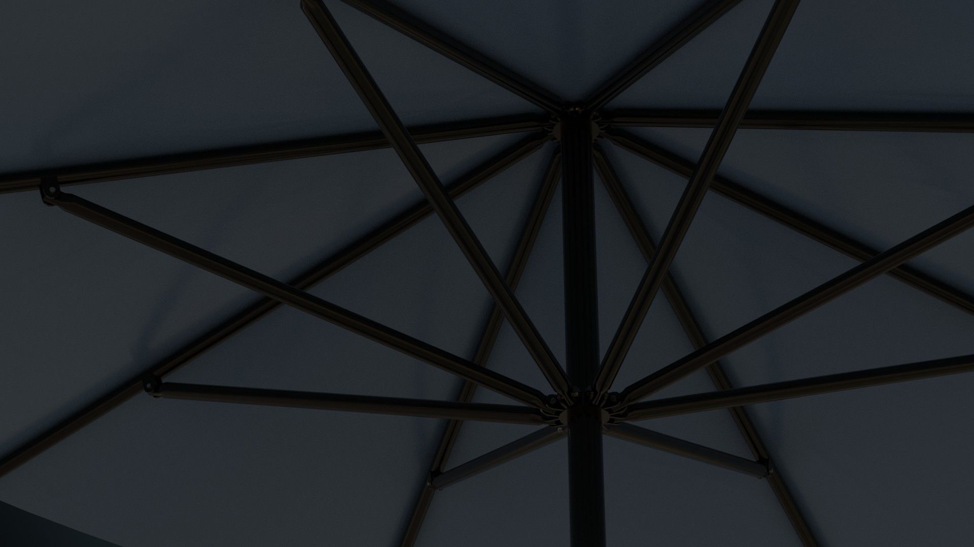 Sun Lounger 2A Low-poly 3D model_6