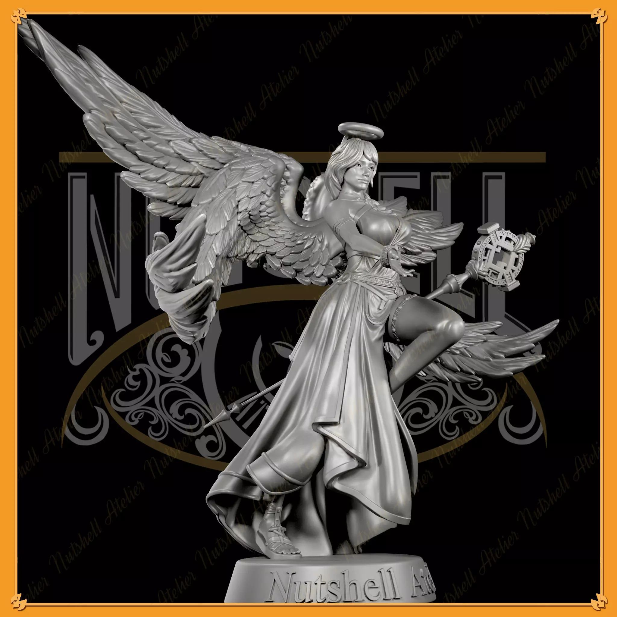 NUTSHELL ATELIER - ANGEL  3D print model_0
