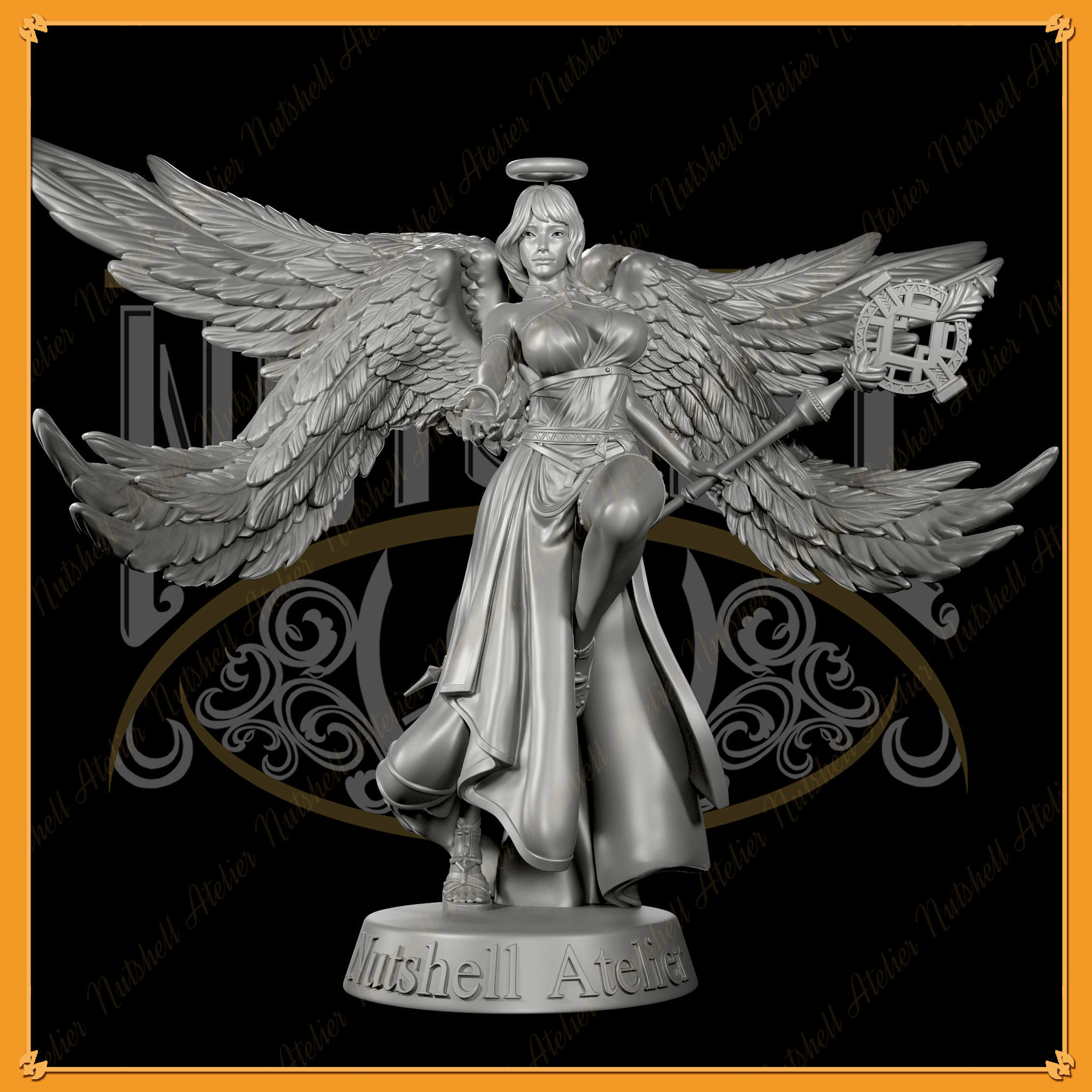 NUTSHELL ATELIER - ANGEL  3D print model_1