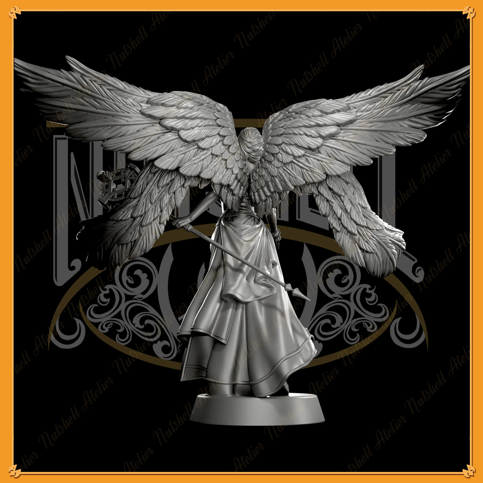 NUTSHELL ATELIER - ANGEL  3D print model_6