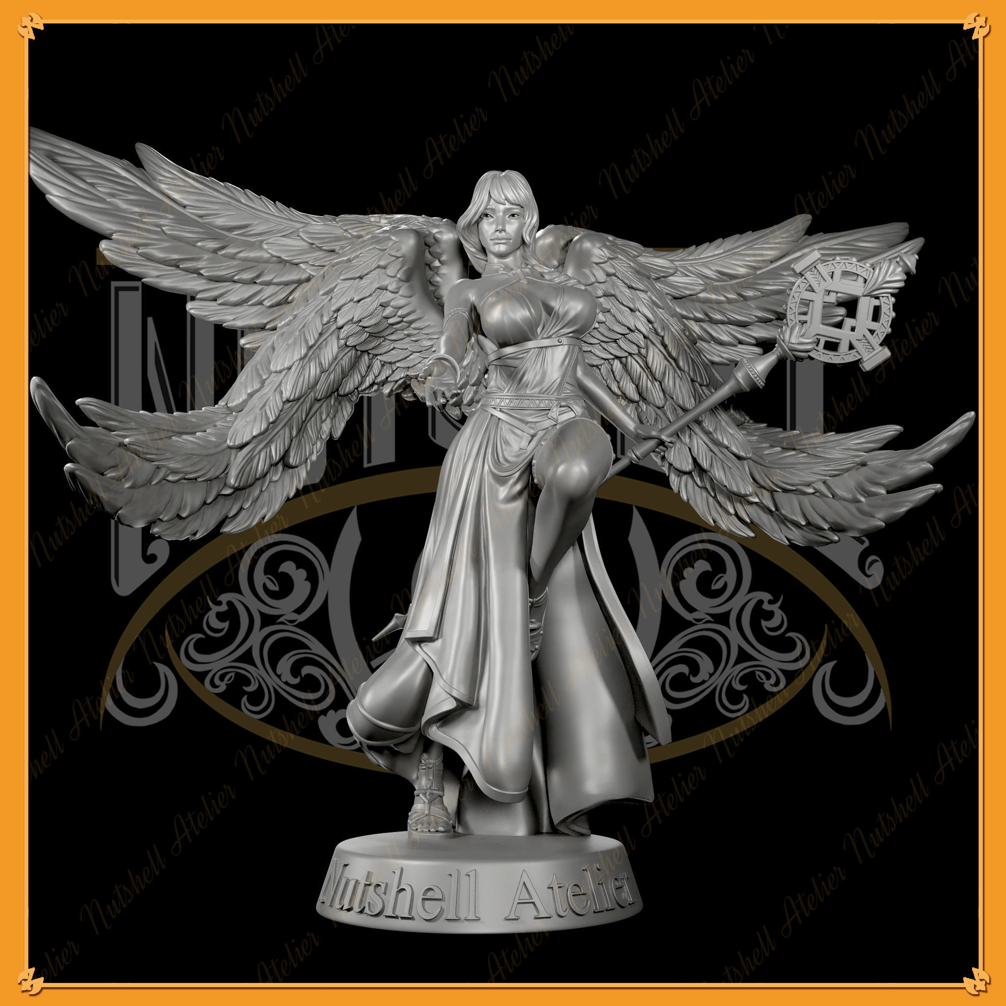 NUTSHELL ATELIER - ANGEL  3D print model_4