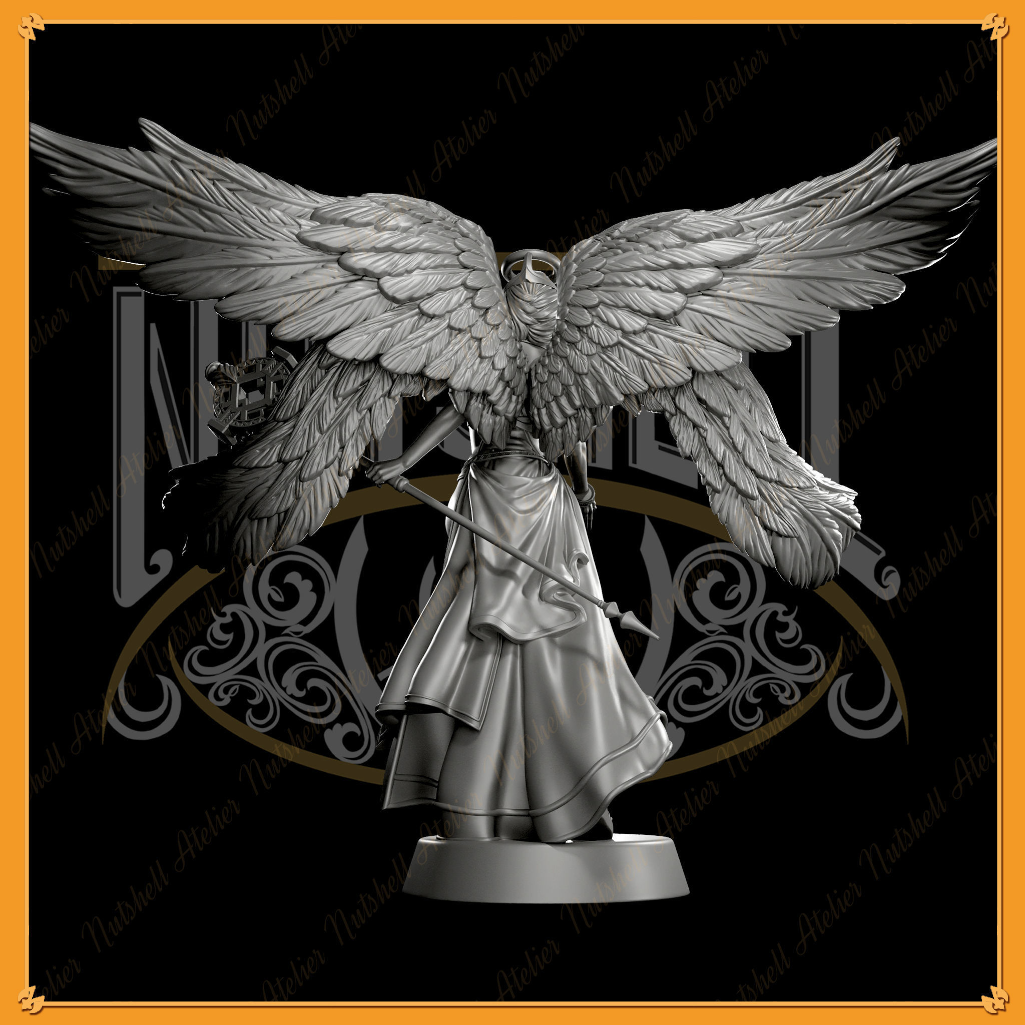NUTSHELL ATELIER - ANGEL  3D print model_7