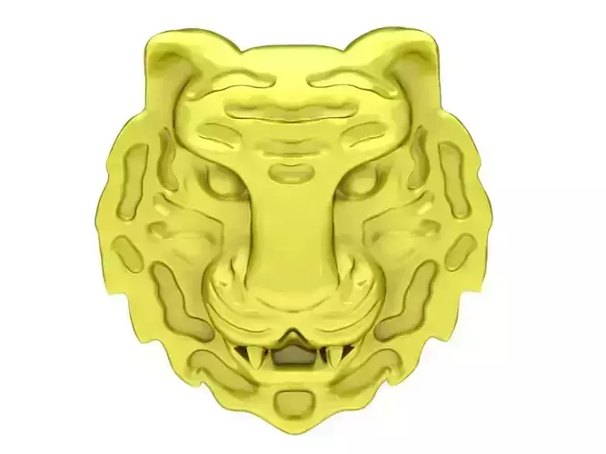  head tiger pendant  4012