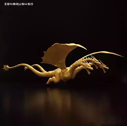 KING GHIDORAH 1991 - GODZILLA 3D print model