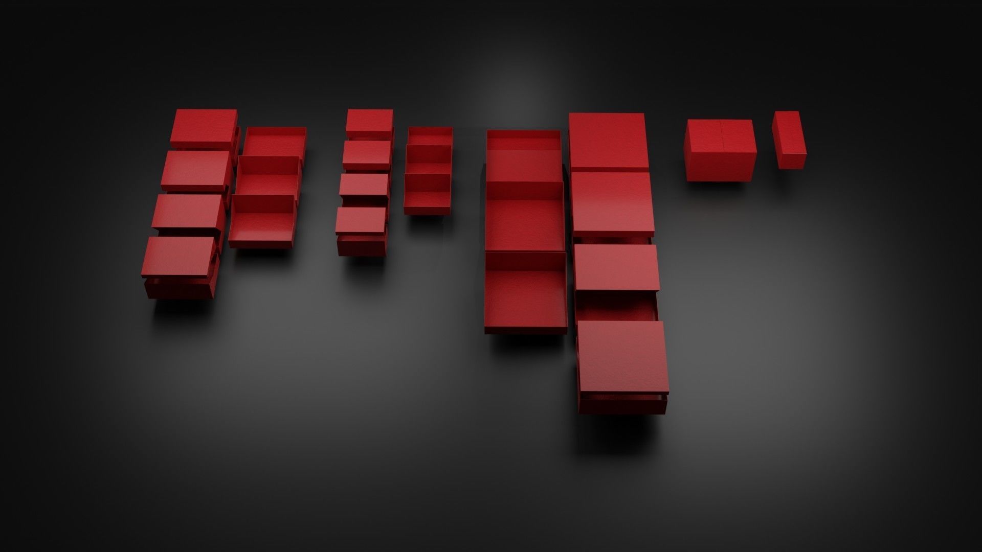 soft drink Cans set 3D model_5