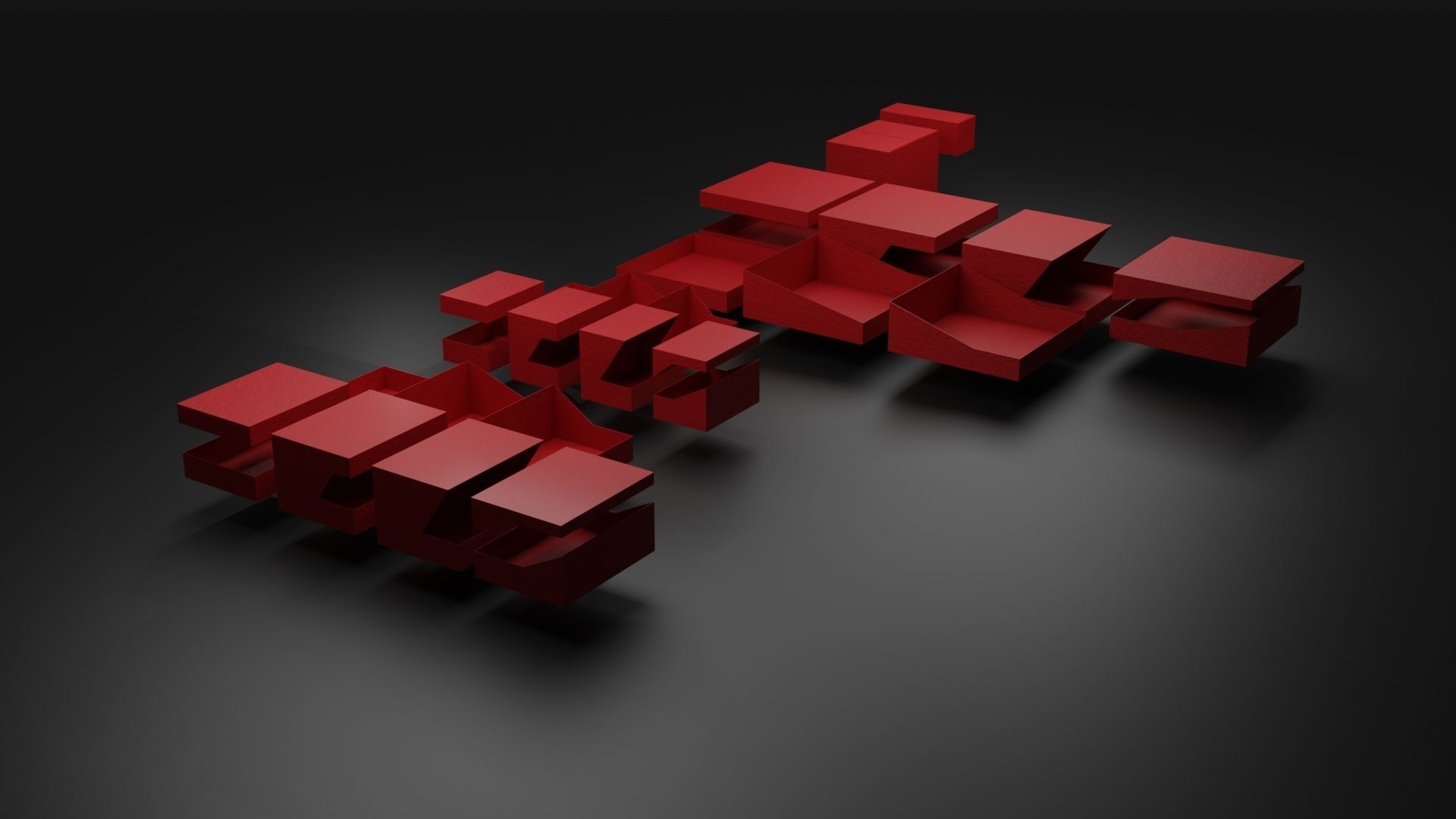 soft drink Cans set 3D model_4