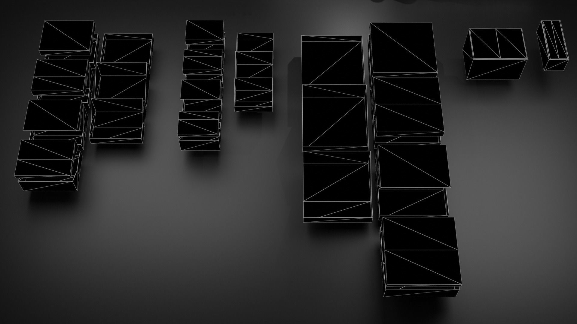 soft drink Cans set 3D model_18