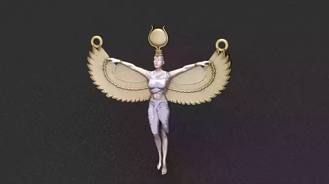 Necklace Isis Pendant Jewelry