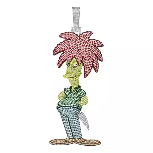 The Simpsons  Pendants Hip Hop