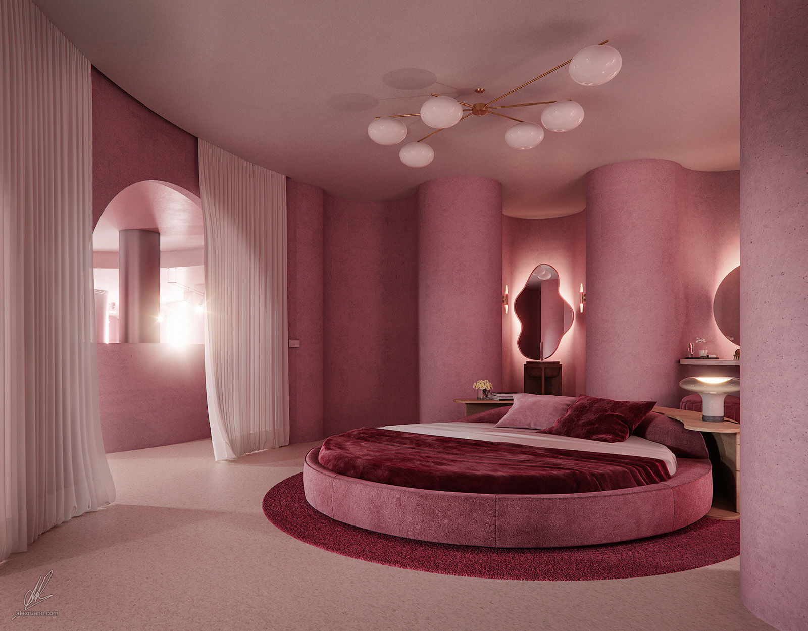 Kitsch Interior Loft 3D model_5