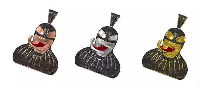 Venom Pendants Hip Hop