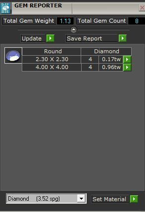 4-Stone Diamond ring 2765 3D print model 3D print model_8