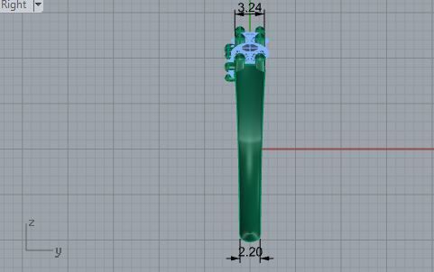 4-Stone Diamond ring 2765 3D print model 3D print model_6