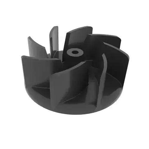 Hairdryer impeller 3D print model