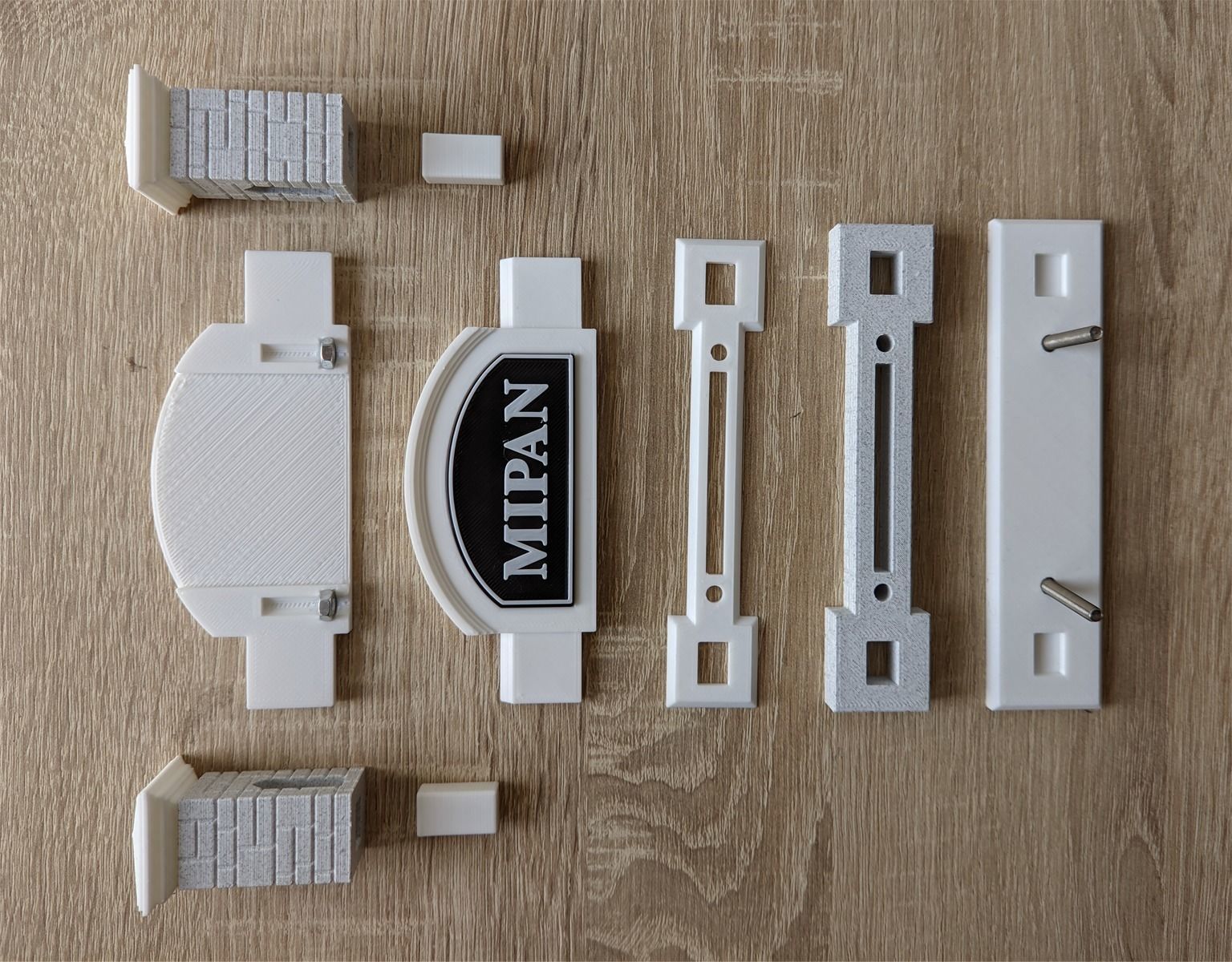 Printable Monument Sign Business Card Holder 3D print model_13