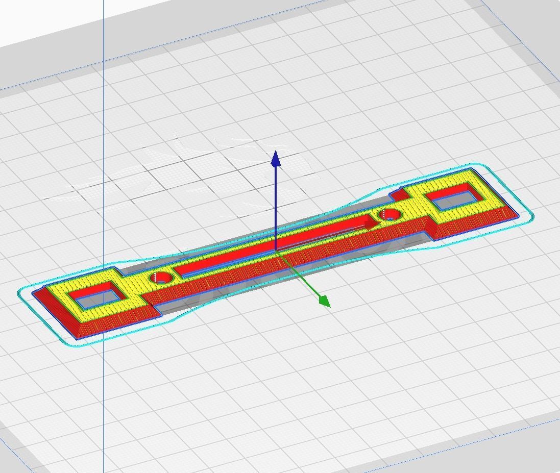 Printable Monument Sign Business Card Holder 3D print model_15