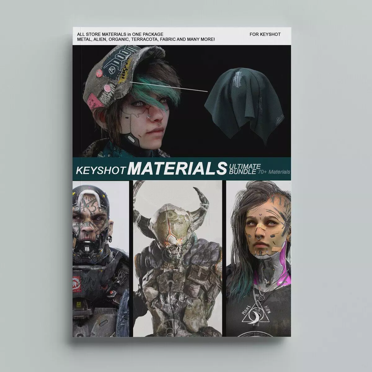Keyshot Materials - Ultimate Bundle 3D model | CGTrader