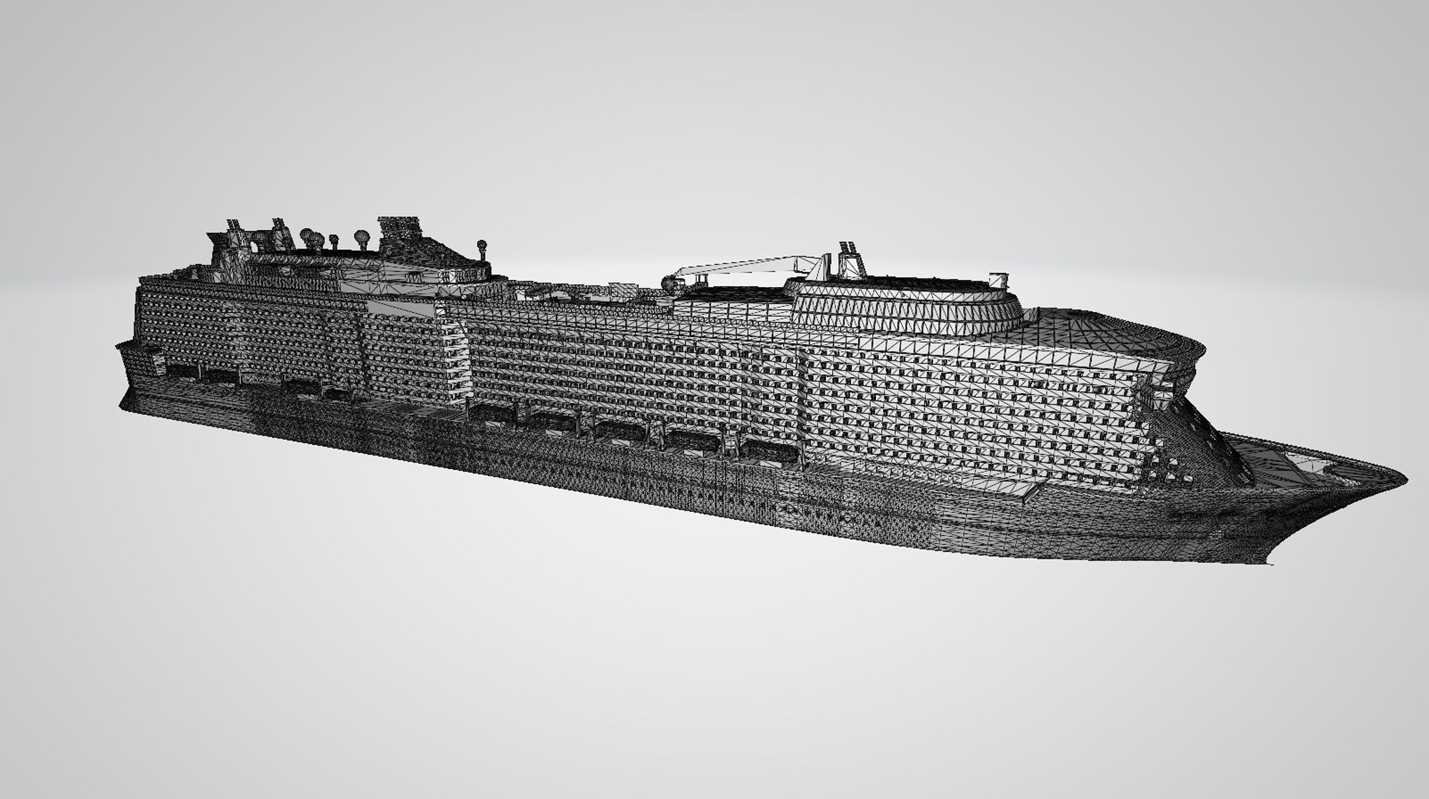Anthem Of The Seas cruise ship 3D print model 3D print model_7