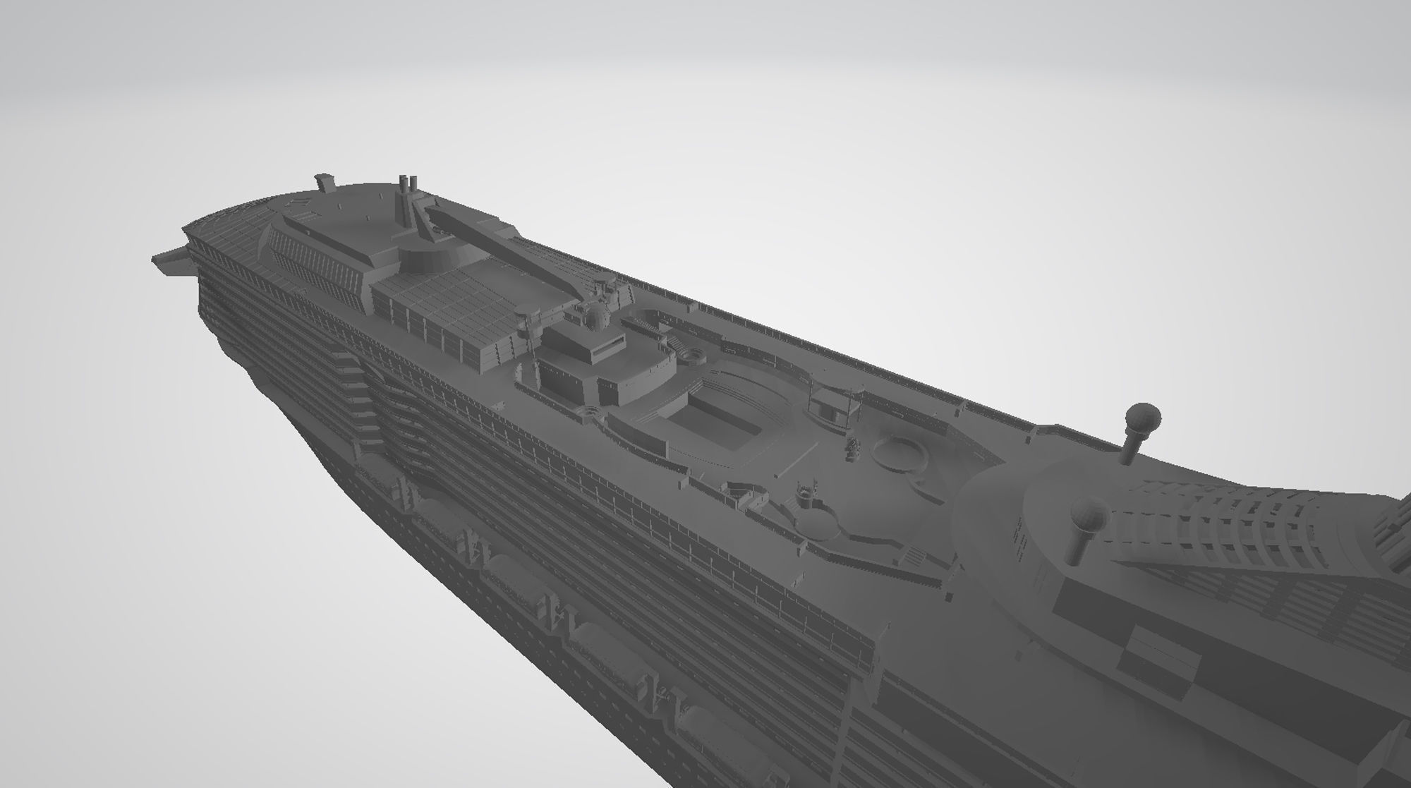 Anthem Of The Seas cruise ship 3D print model 3D print model_5