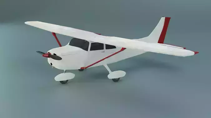 Cessna 172 3D model 