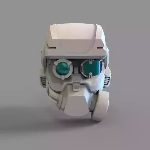 Akis II Halo Infinite Wearable Full Helmet Cosplay 3D print model