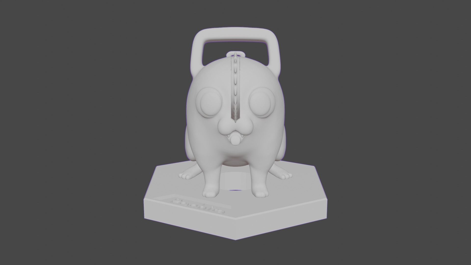 Chainsaw man - Pochita 3D print model_2