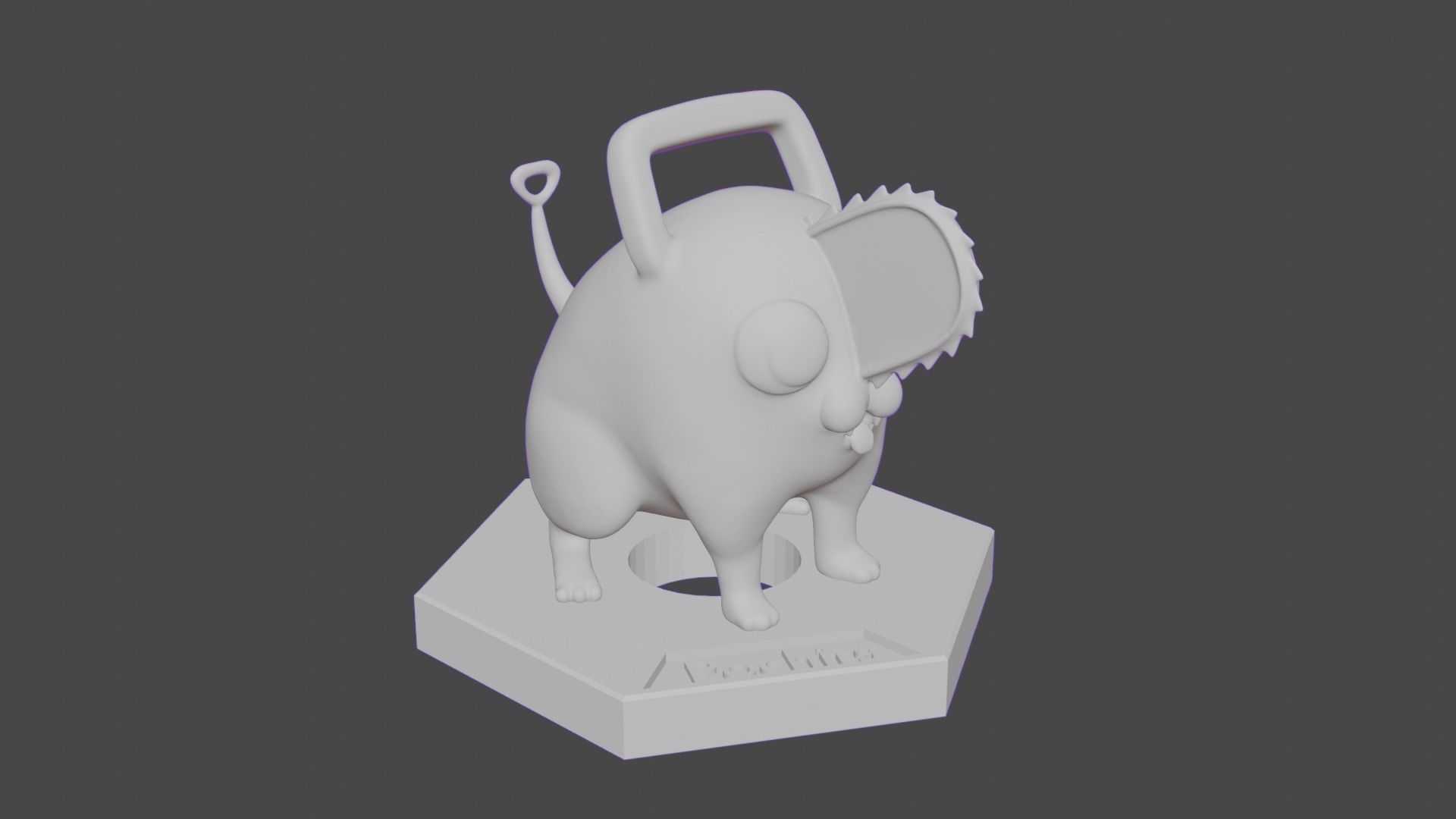 Chainsaw man - Pochita 3D print model_3