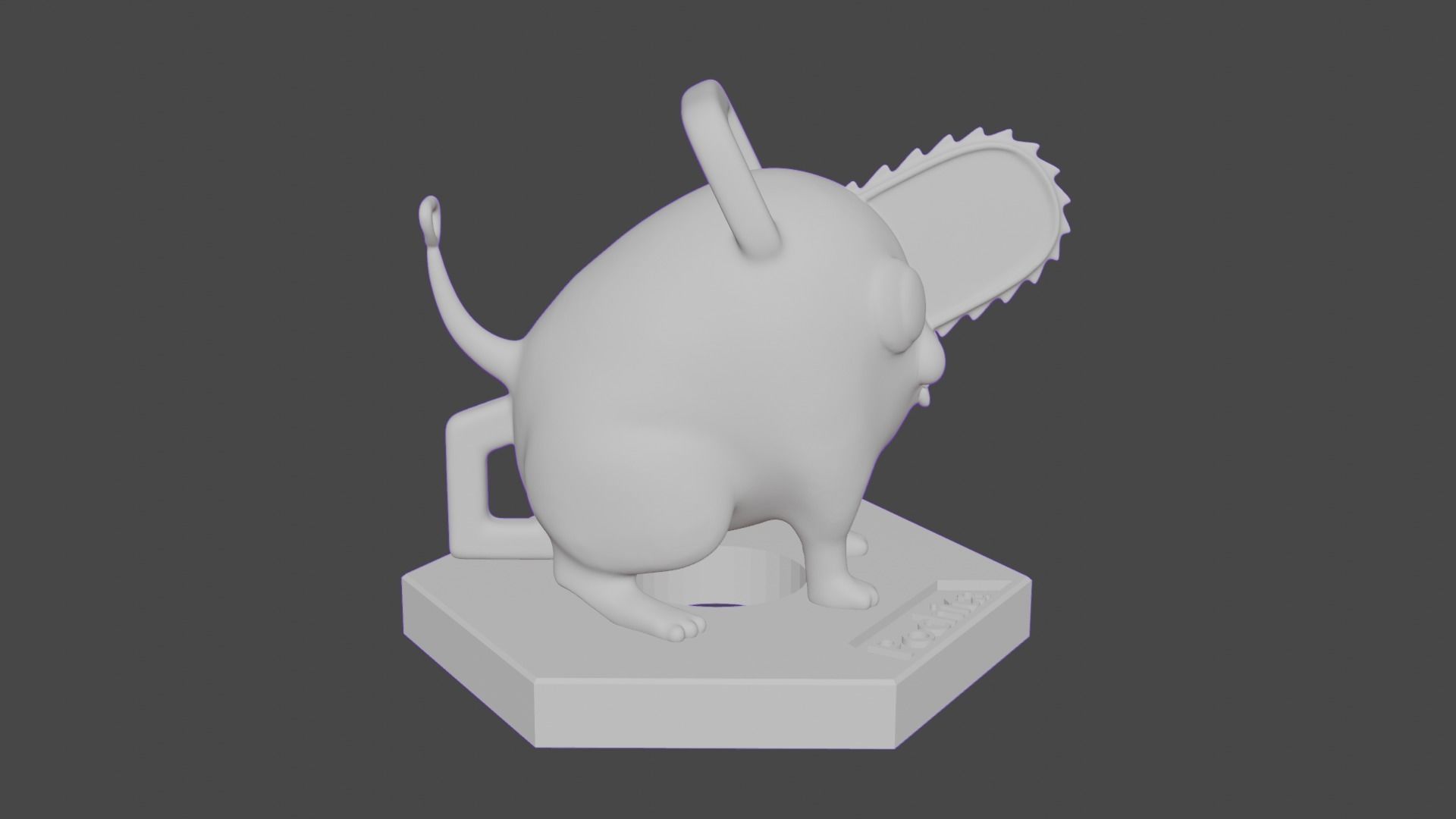 Chainsaw man - Pochita 3D print model_4